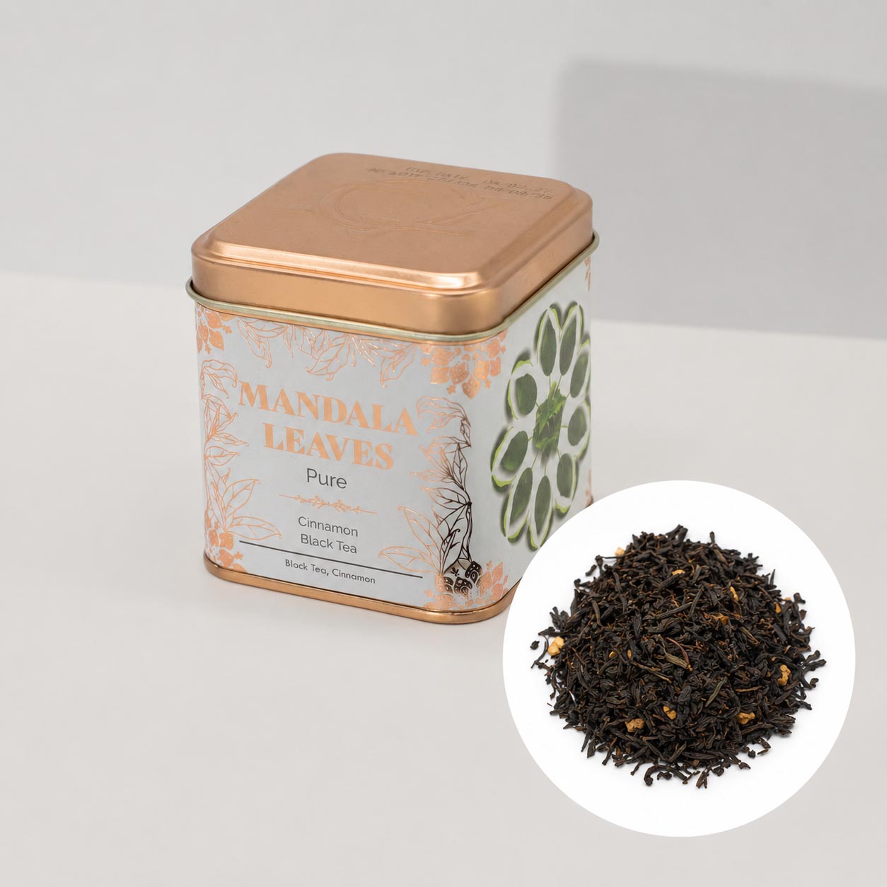 Mandala Leaves Pure Cinnamon Black Tea (50g Tin)