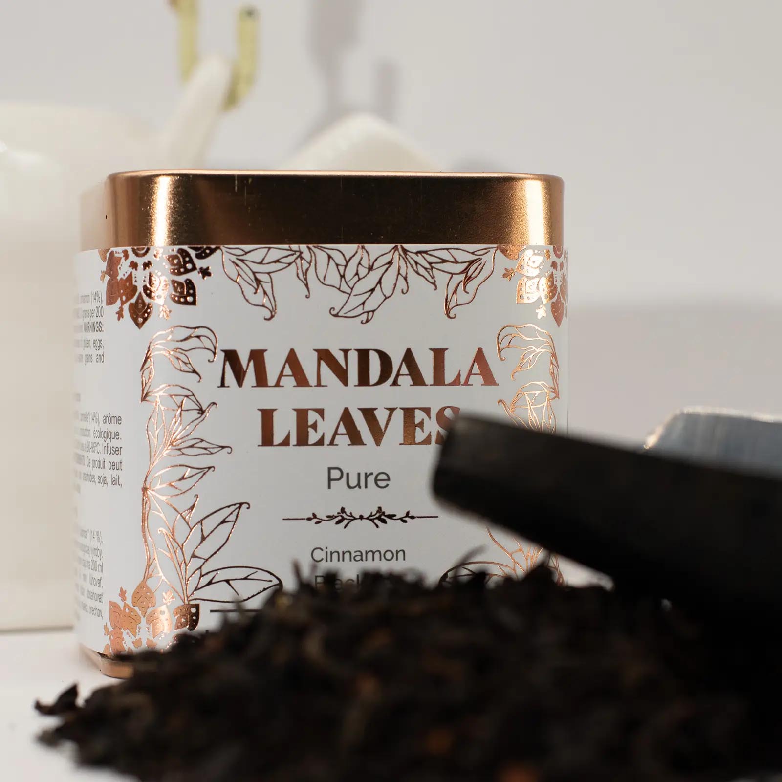 Mandala Leaves Pure Cinnamon Black Tea (50g Tin)5