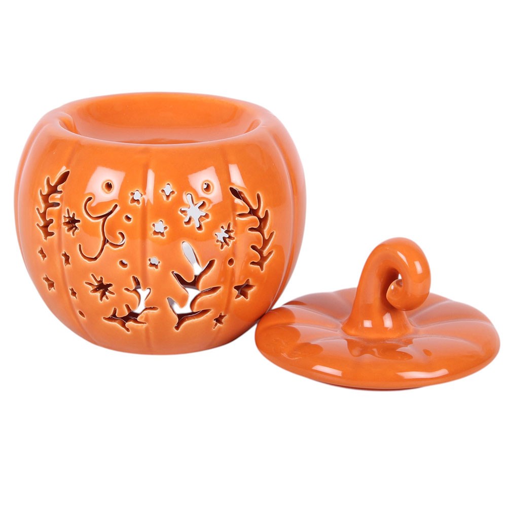 Orange Folk Pumpkin Oil Burner & Wax Warmer1