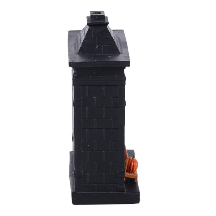 Haunted Library Resin Incense Cone Holder1