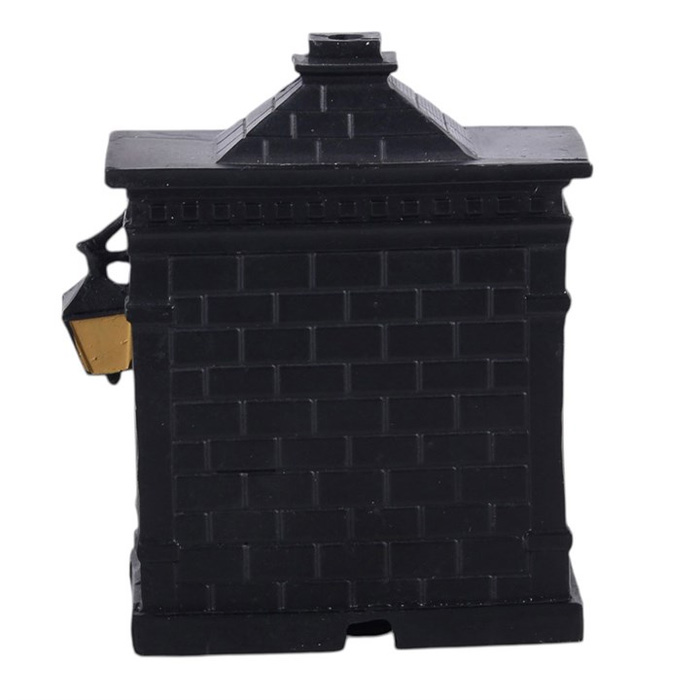 Haunted Library Resin Incense Cone Holder2