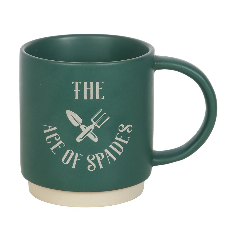 Ace of Spades Novelty Gardening Mug with Spade Spoon (500ml)2