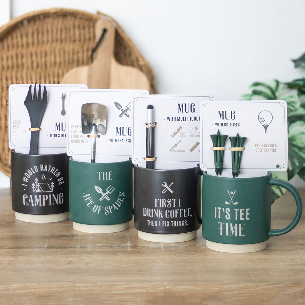 Ace of Spades Novelty Gardening Mug with Spade Spoon (500ml)5
