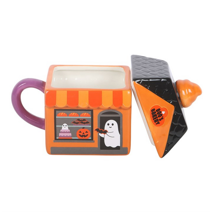 Boo's Bakery Ceramic Lidded Halloween Mug (350ml)1