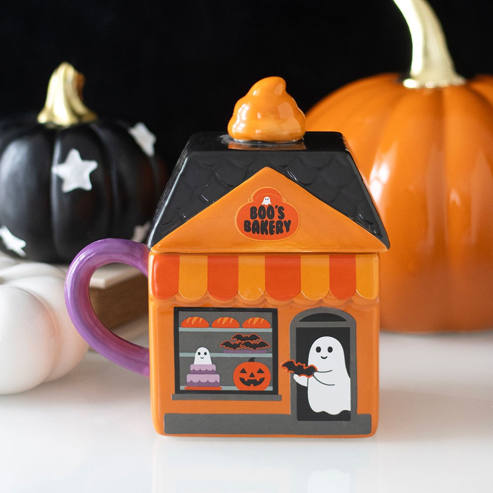 Boo's Bakery Ceramic Lidded Halloween Mug (350ml)4
