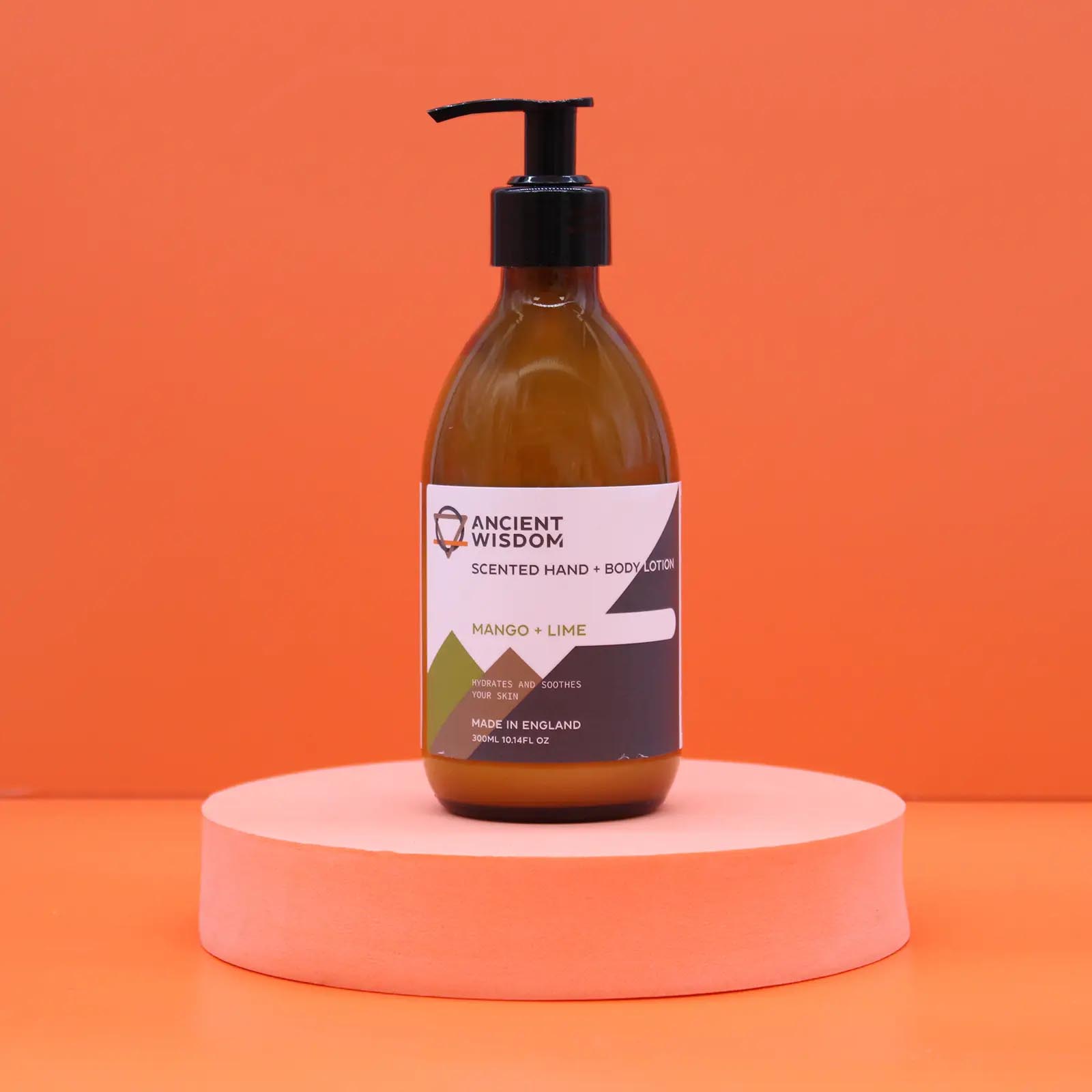 Mango & Lime Scented Hand & Body Lotion (300ml)2