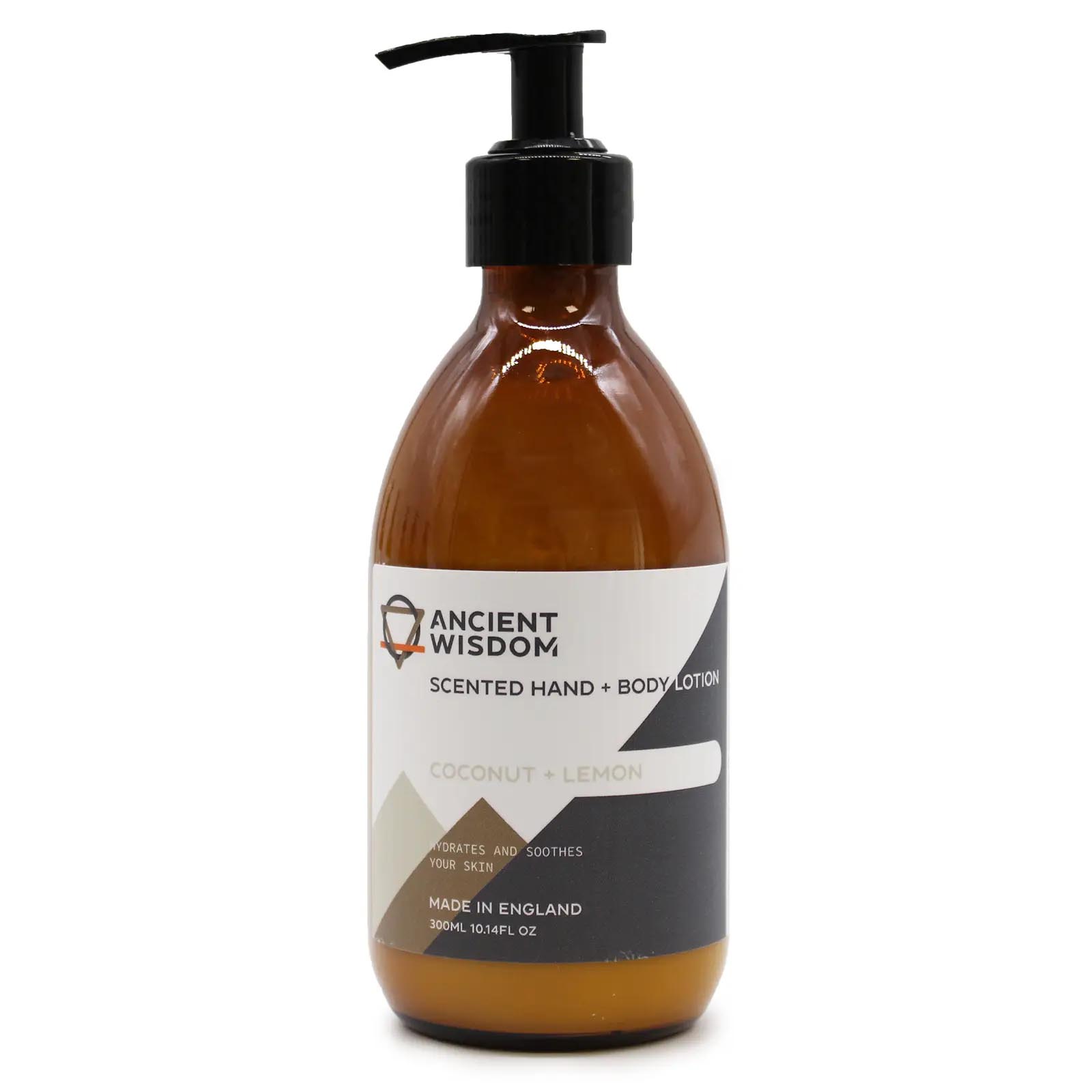 Coconut & Lemon Scented Hand & Body Lotion (300ml)