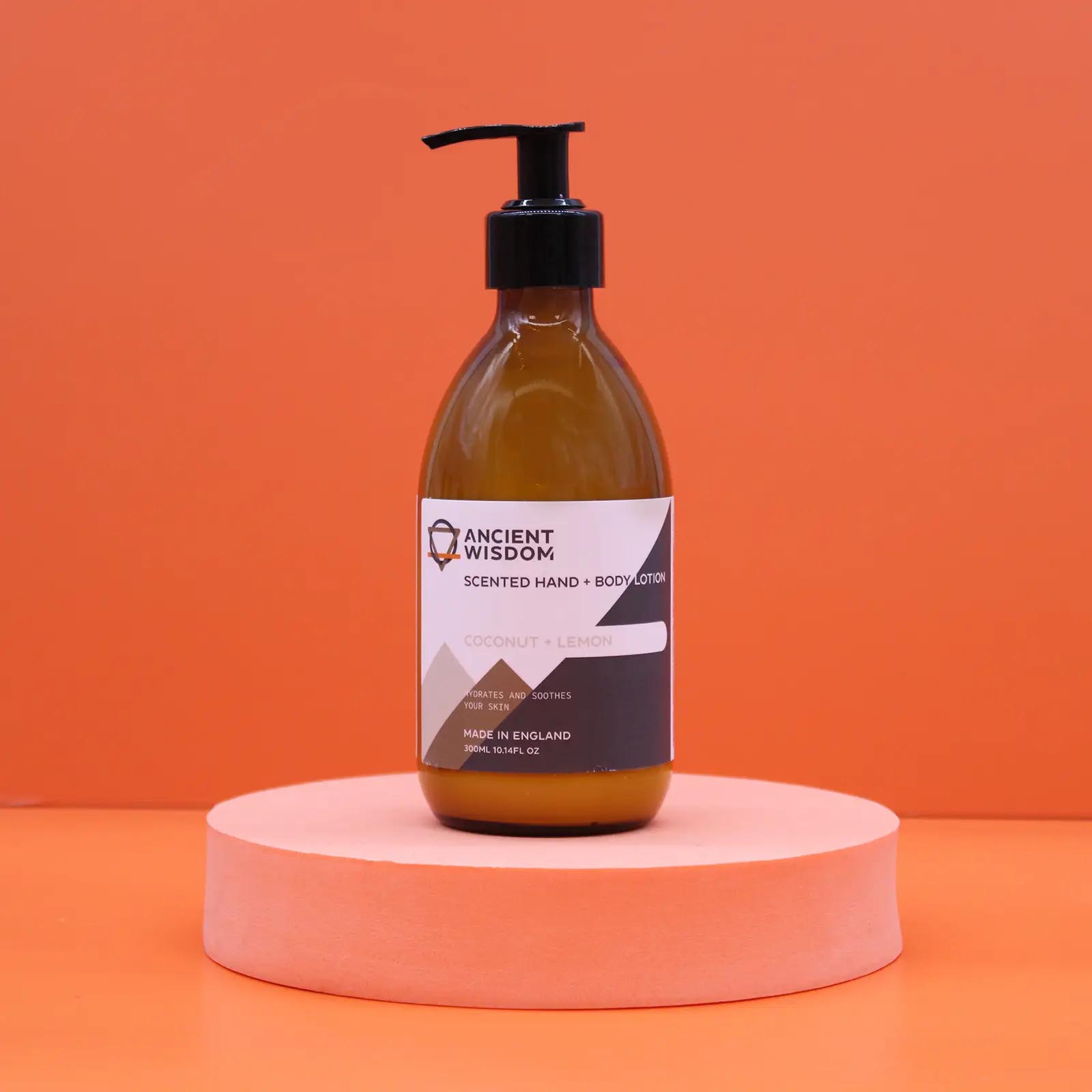 Coconut & Lemon Scented Hand & Body Lotion (300ml)2
