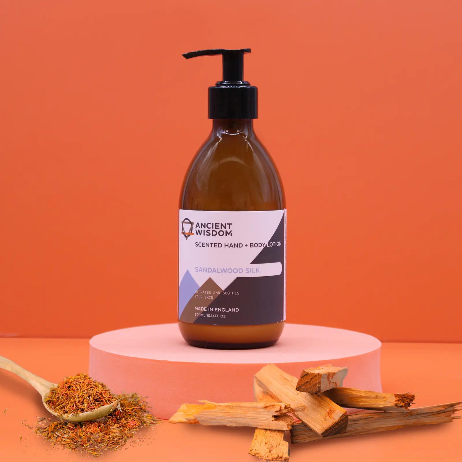 Sandalwood Silk Scented Hand & Body Lotion (300ml)1