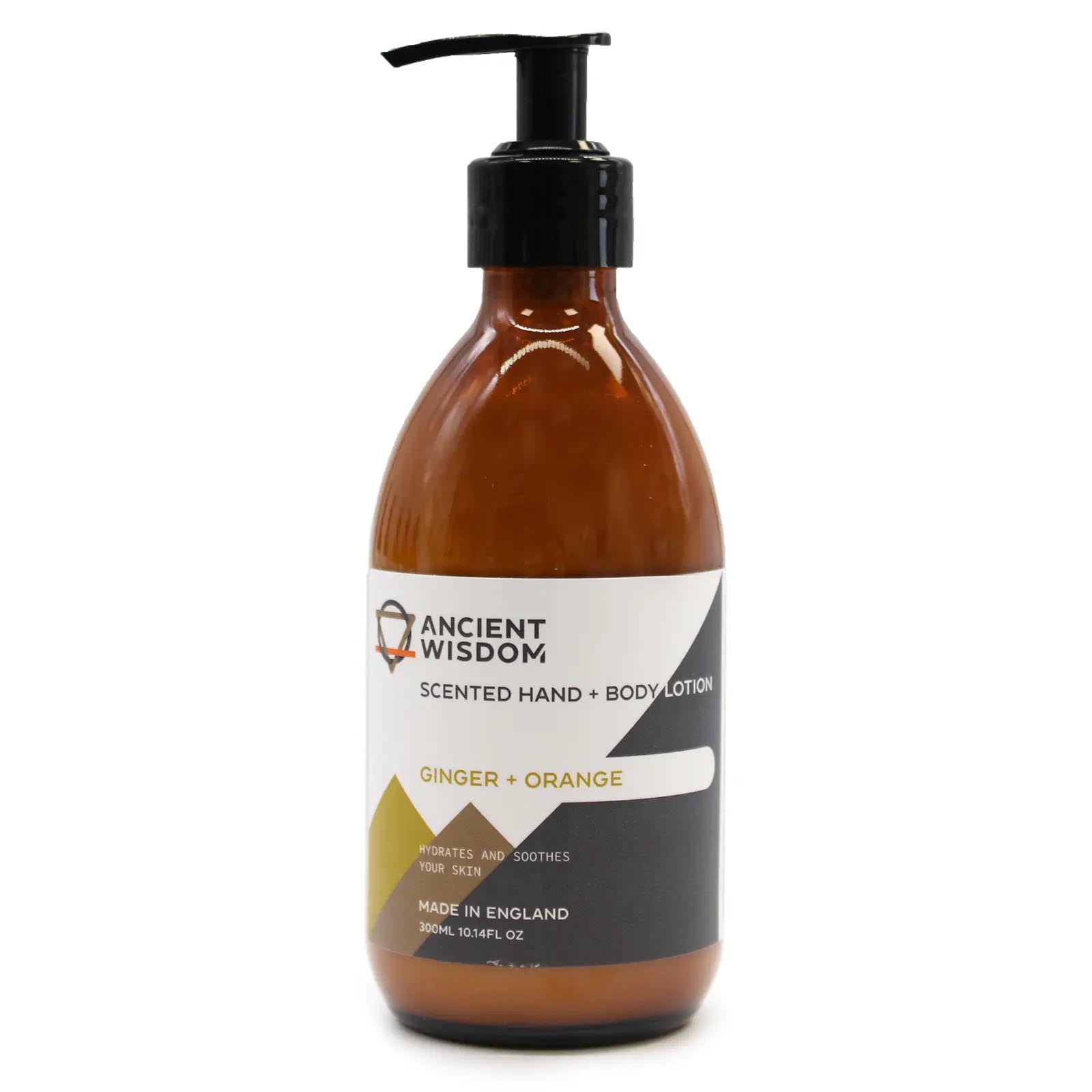 Ginger & Orange Scented Hand & Body Lotion (300ml)