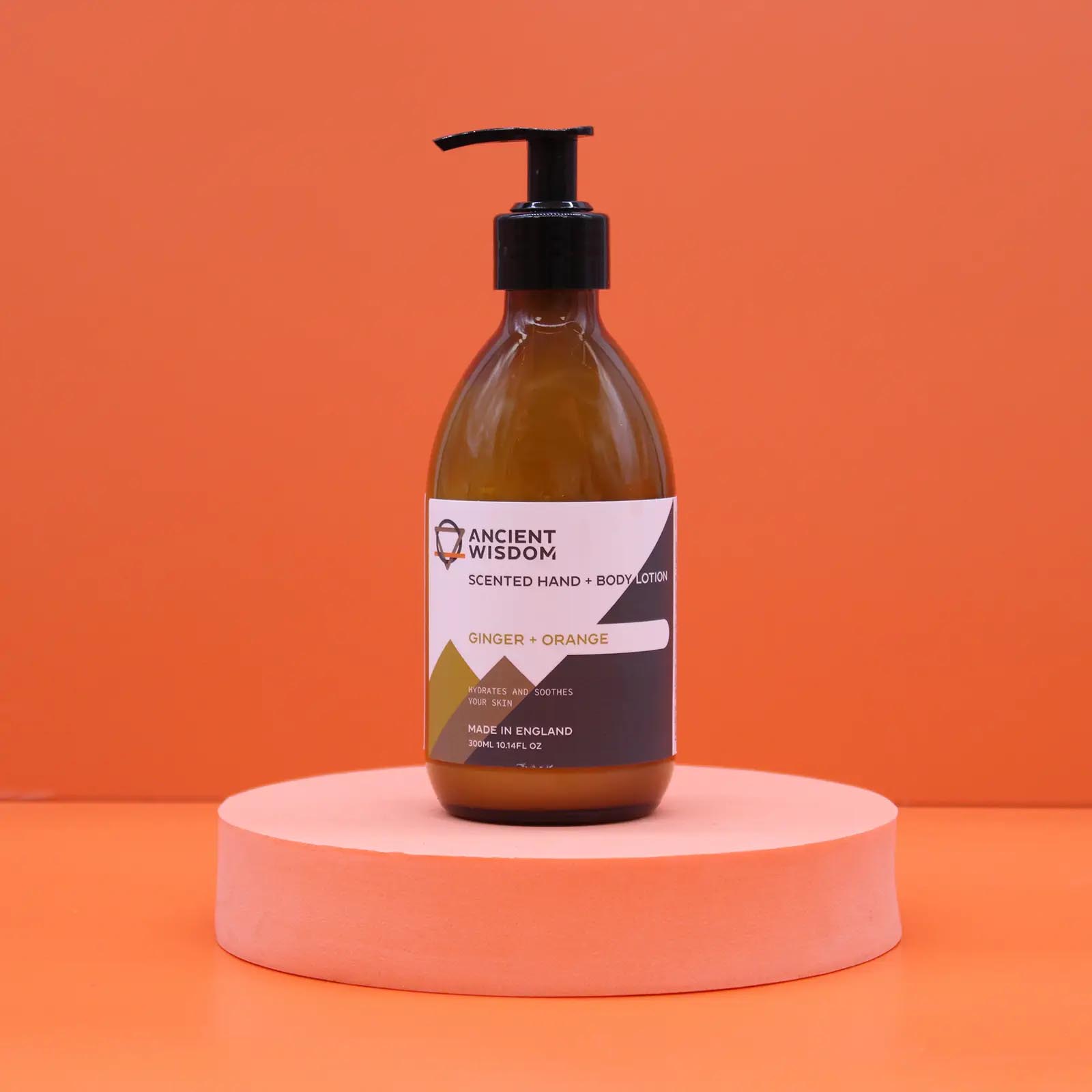 Ginger & Orange Scented Hand & Body Lotion (300ml)2