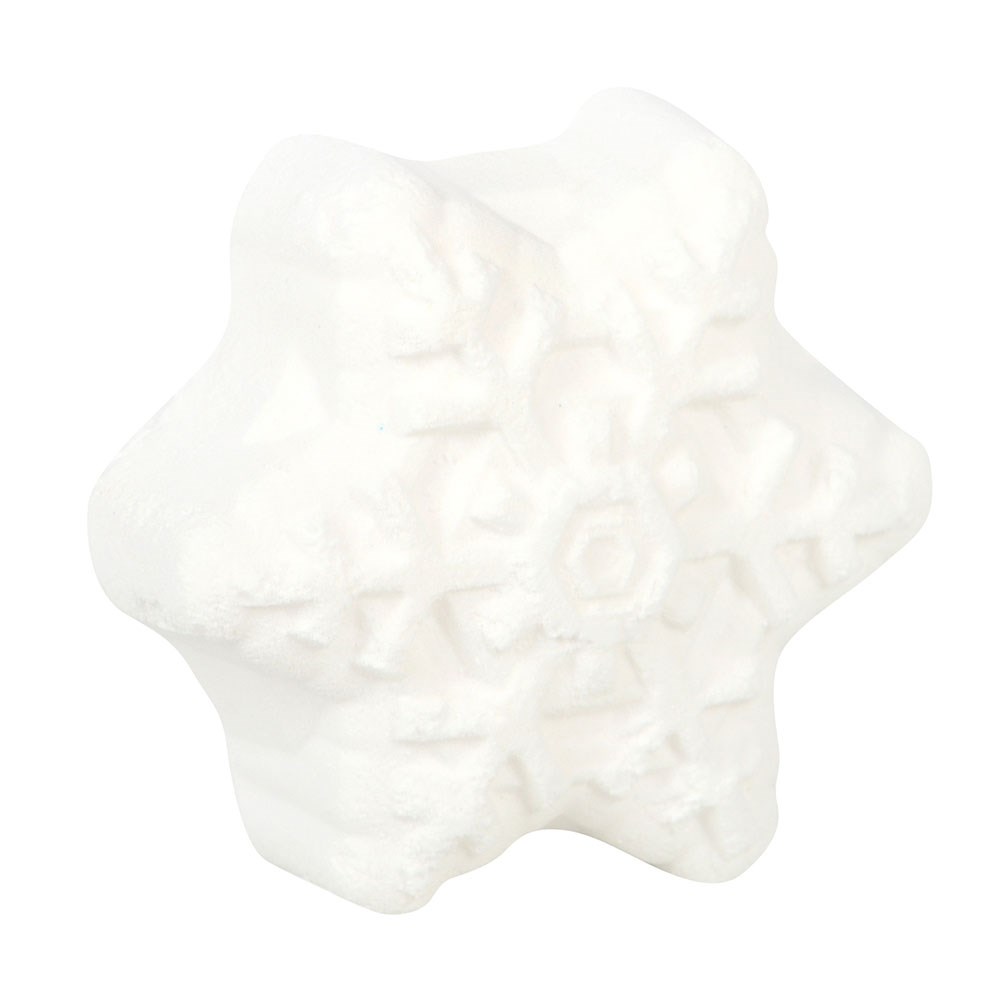 Frosted Coconut Snowflake Bath Bomb (110g)1