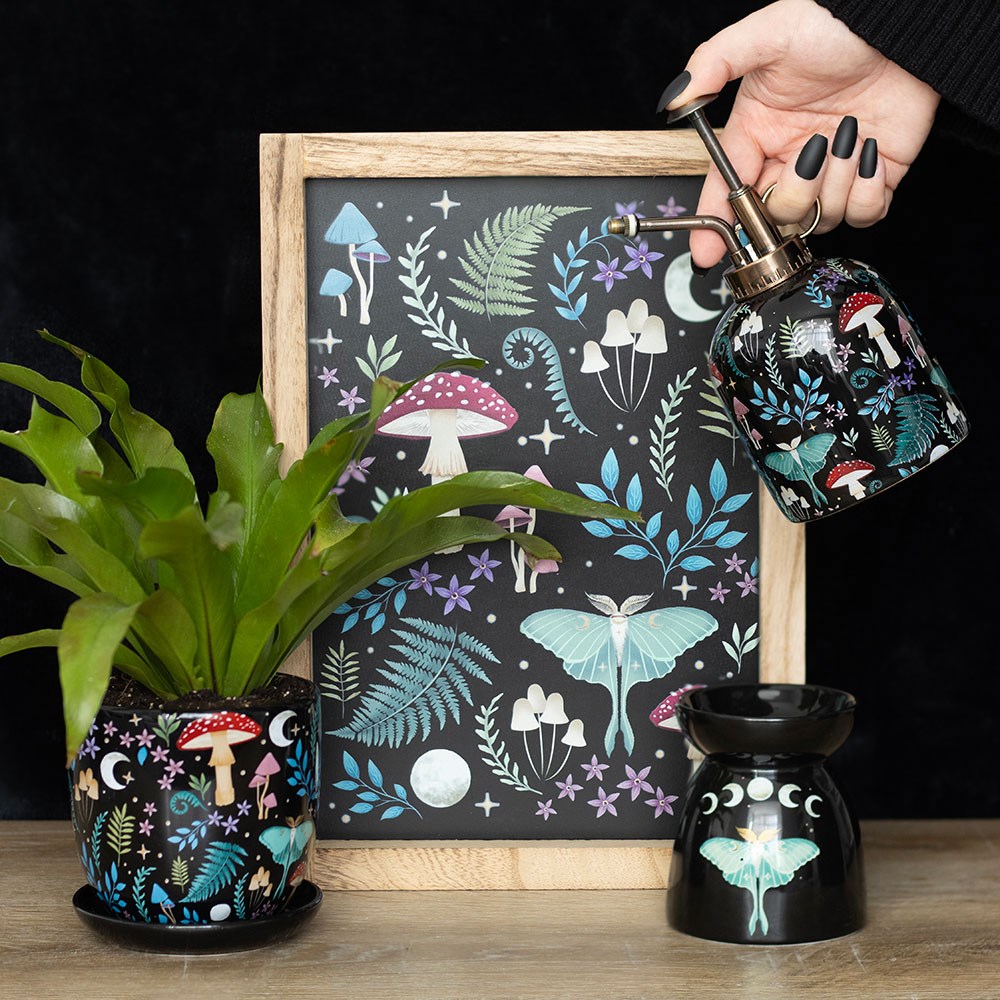Dark Forest Botanical Print Plant Mister5