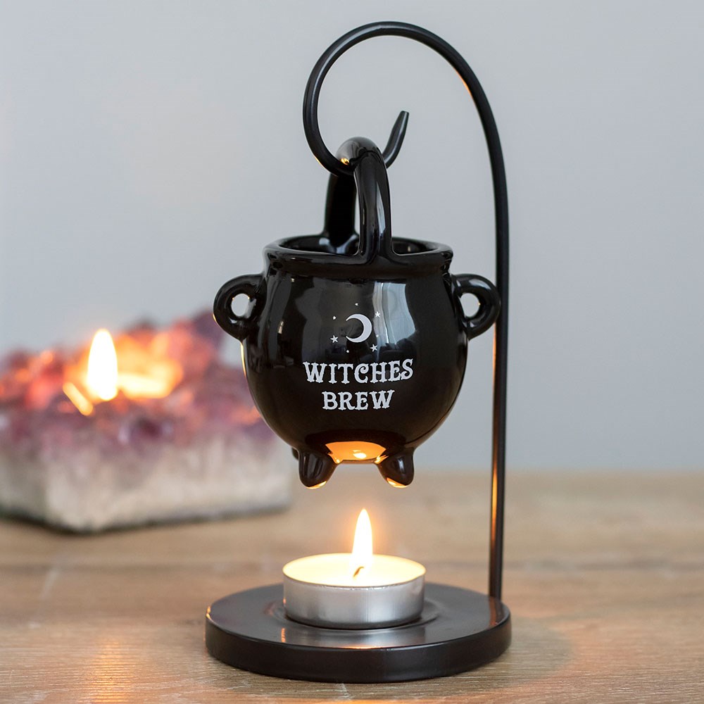 Witches Brew Hanging Cauldron Oil Burner2