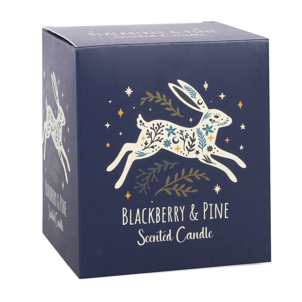 Leaping Hare Blackberry & Pine Scented Candle2