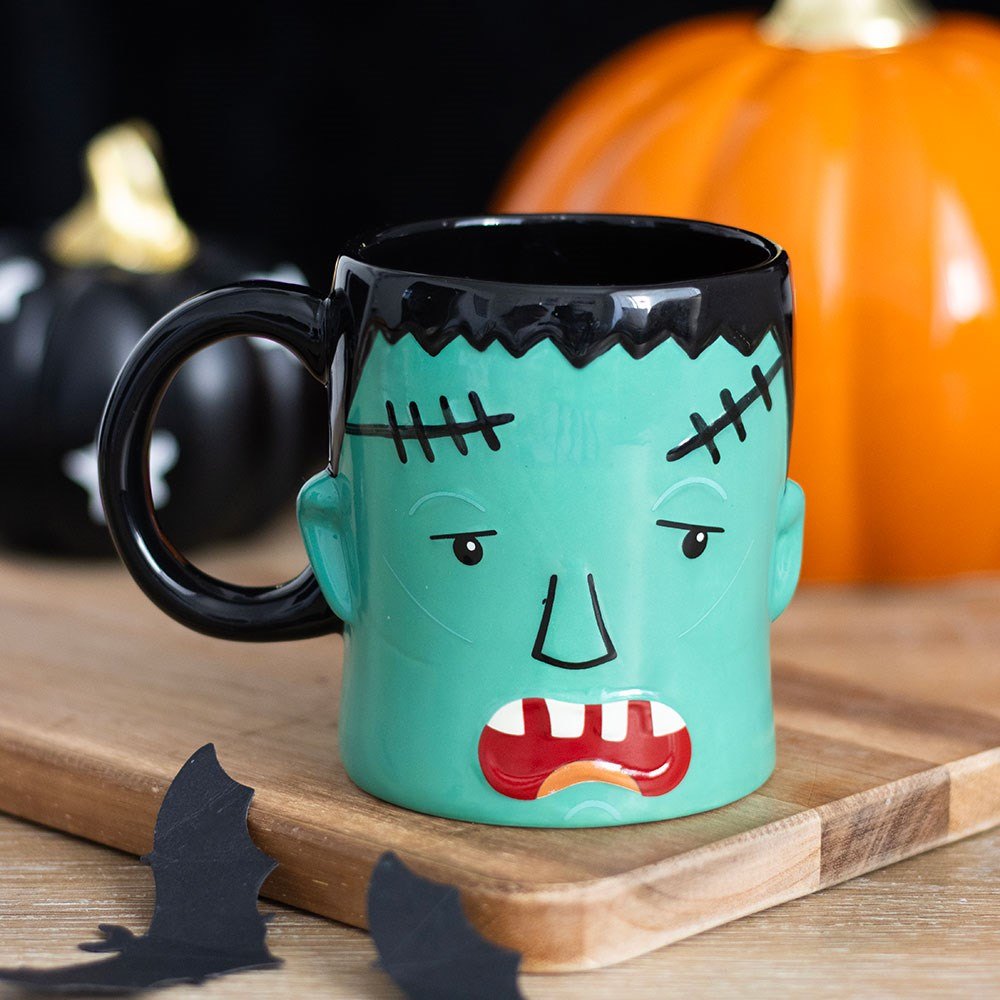 Frank Monster Head Ceramic Mug (450ml)3