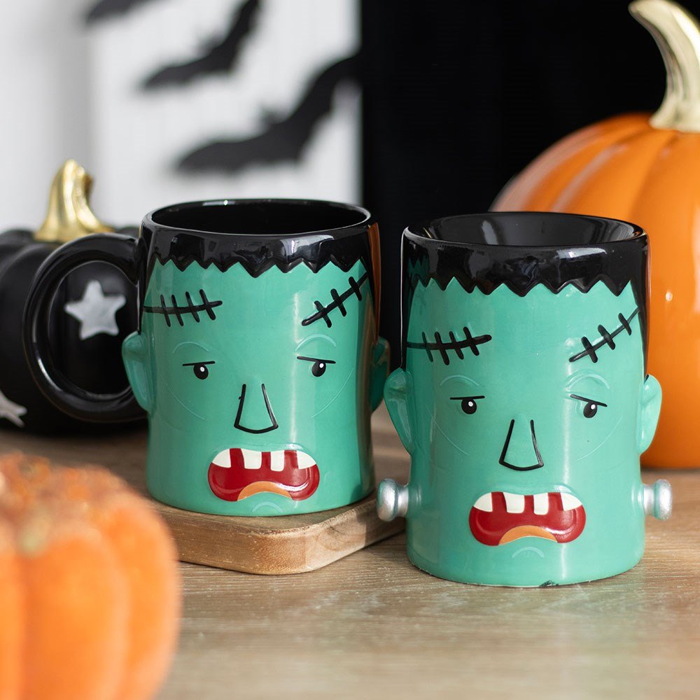 Frank Monster Head Ceramic Mug (450ml)4