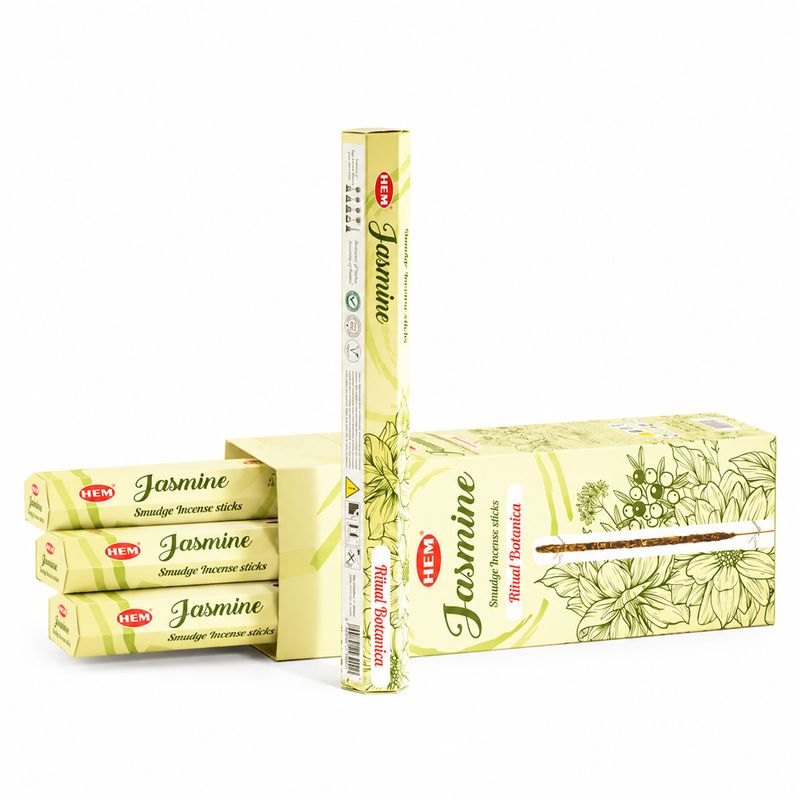 HEM Ritual Botanica Smudge Jasmine Incense Sticks - 8 Pack1