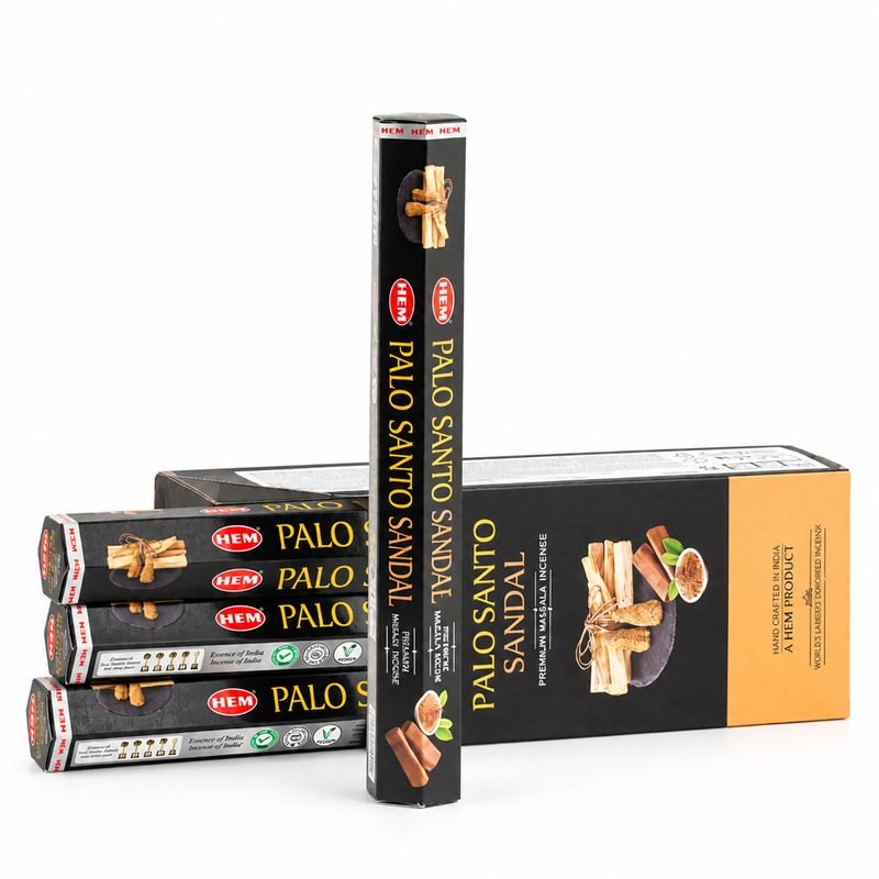 HEM Palo Santo Sandal Masala Incense Sticks - 15 Pack1