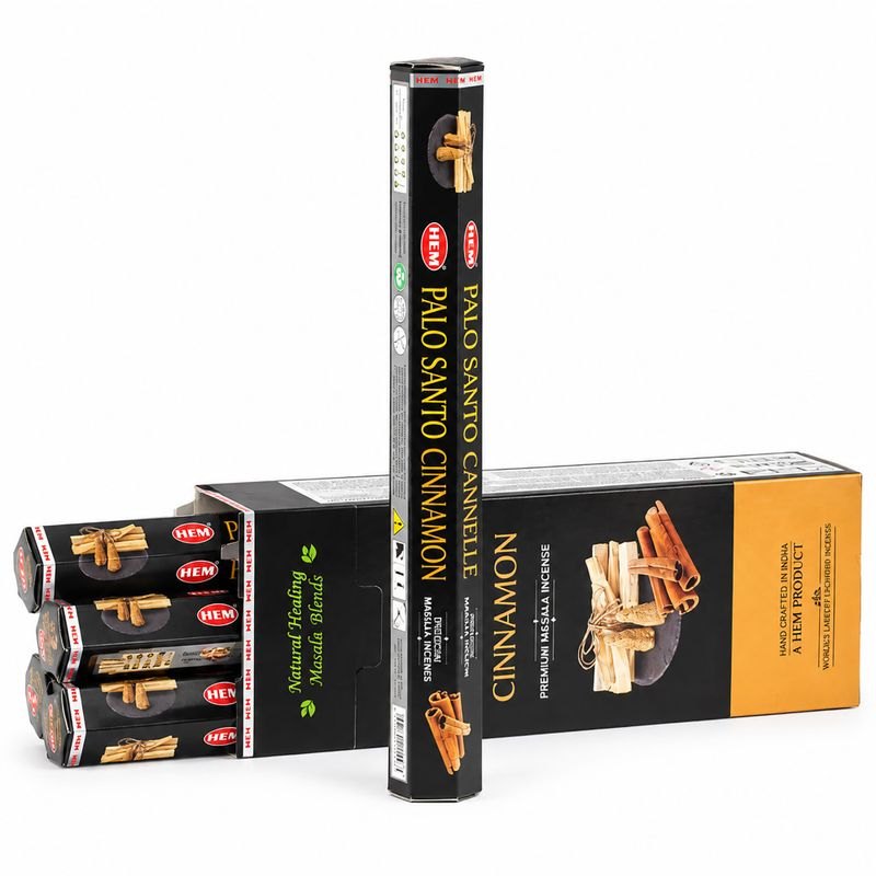 HEM Palo Santo Cinnamon Masala Incense Sticks - 15 Pack1