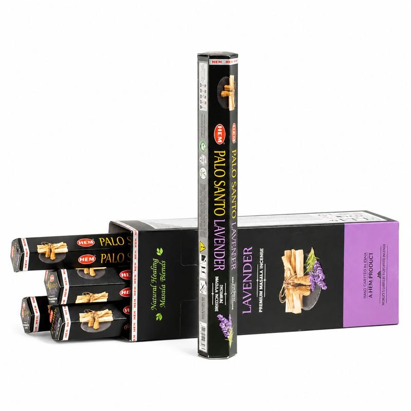 HEM Palo Santo Lavender Masala Incense Sticks - 15 Pack1