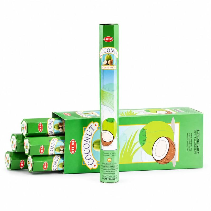 HEM Coconut Incense Sticks - 20 Pack1