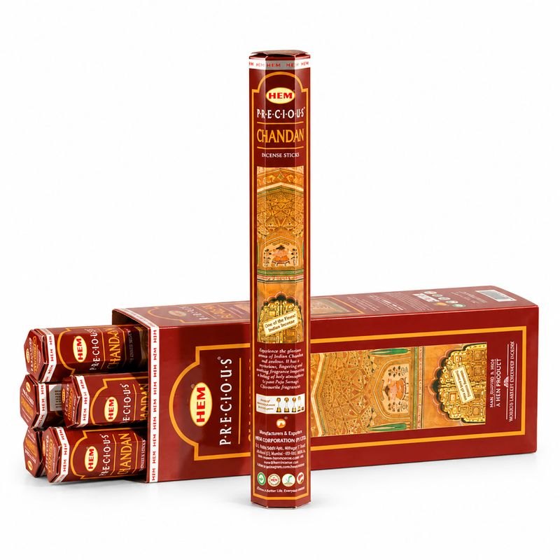 HEM Precious Chandan Incense Sticks - 15 Pack1