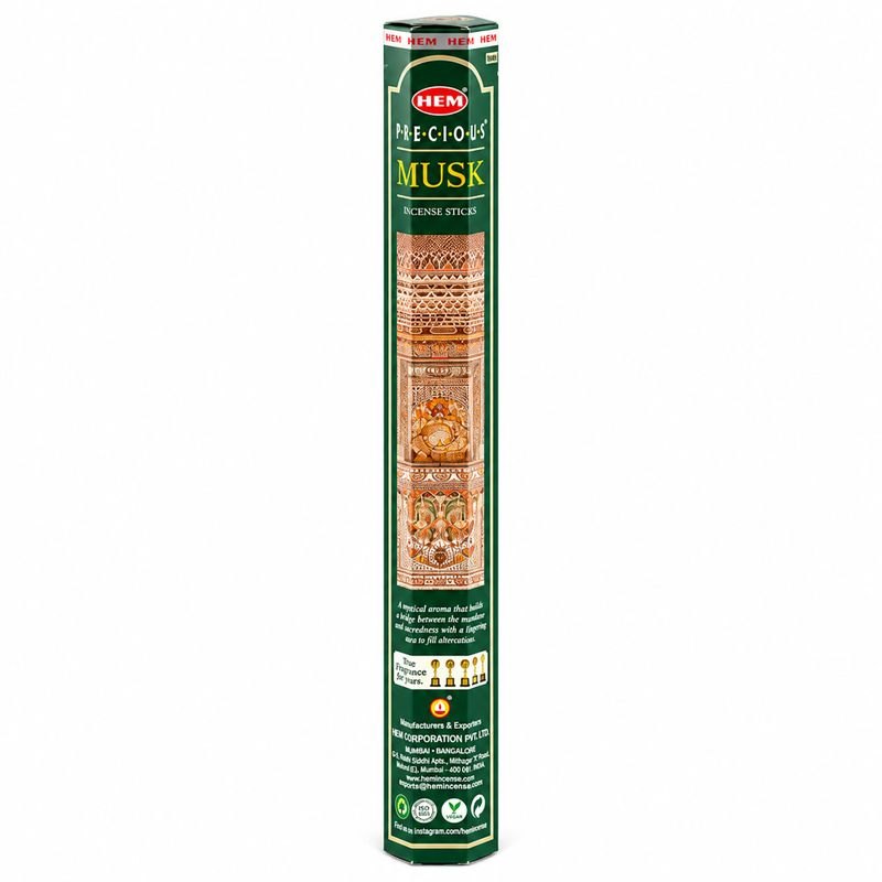 HEM Precious Musk Incense Sticks - 15 Pack