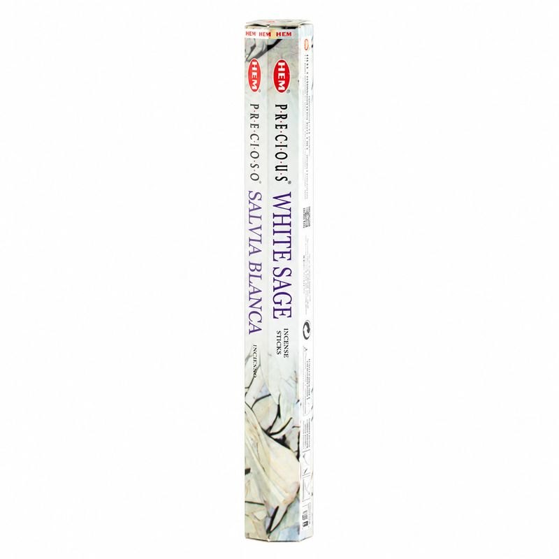 HEM Precious White Sage Incense Sticks - 15 Pack