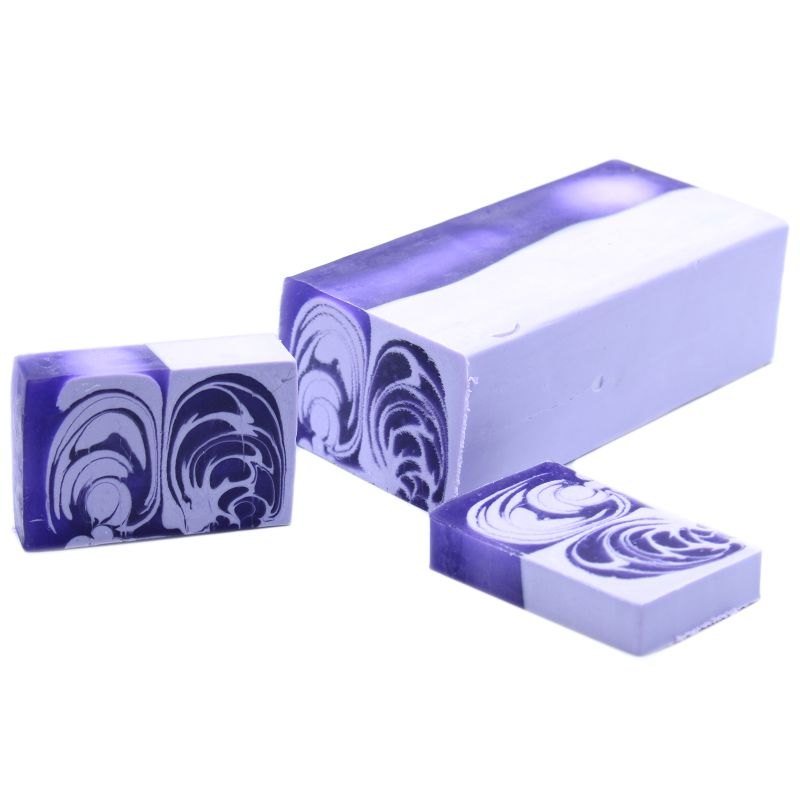 Lilac Handcrafted Soap Slice (100g)3