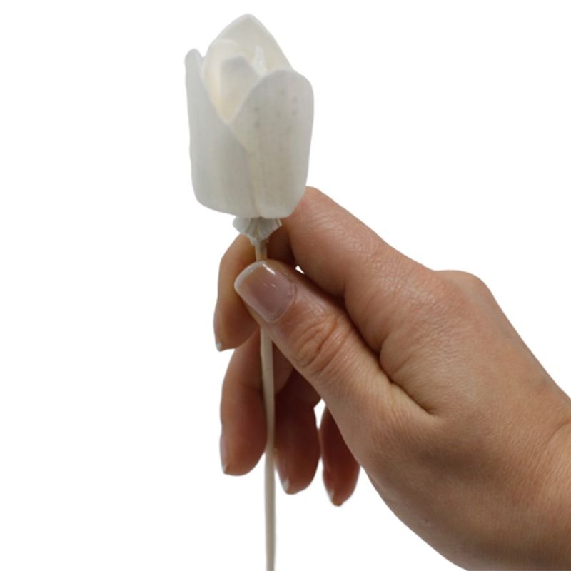 Natural Sola Wood Tulip Diffuser Flowers on Reed (Set of 4)1