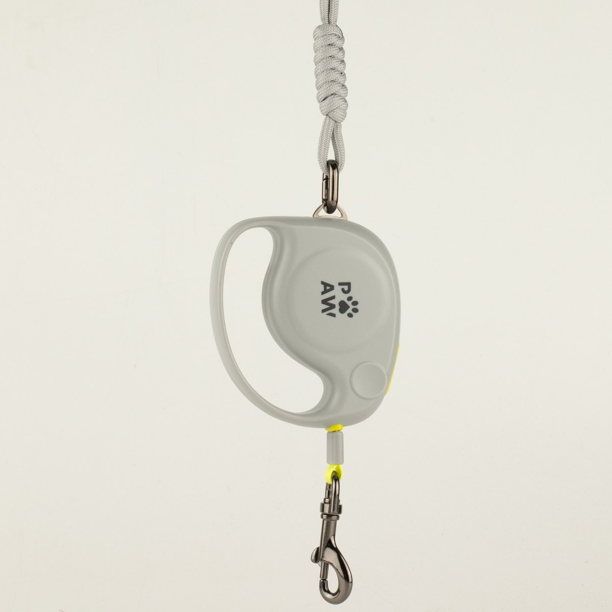 Paw Pet Leash - Elephant Strap Retractable Lead (Grey, 2m)