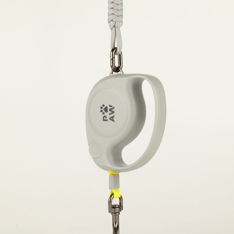 Paw Pet Leash - Elephant Strap Retractable Lead (Grey, 2m)1