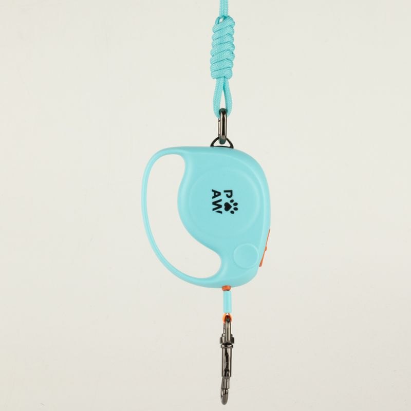 Paw Pet Leash - Elephant Strap Retractable Lead (Blue, 2m)