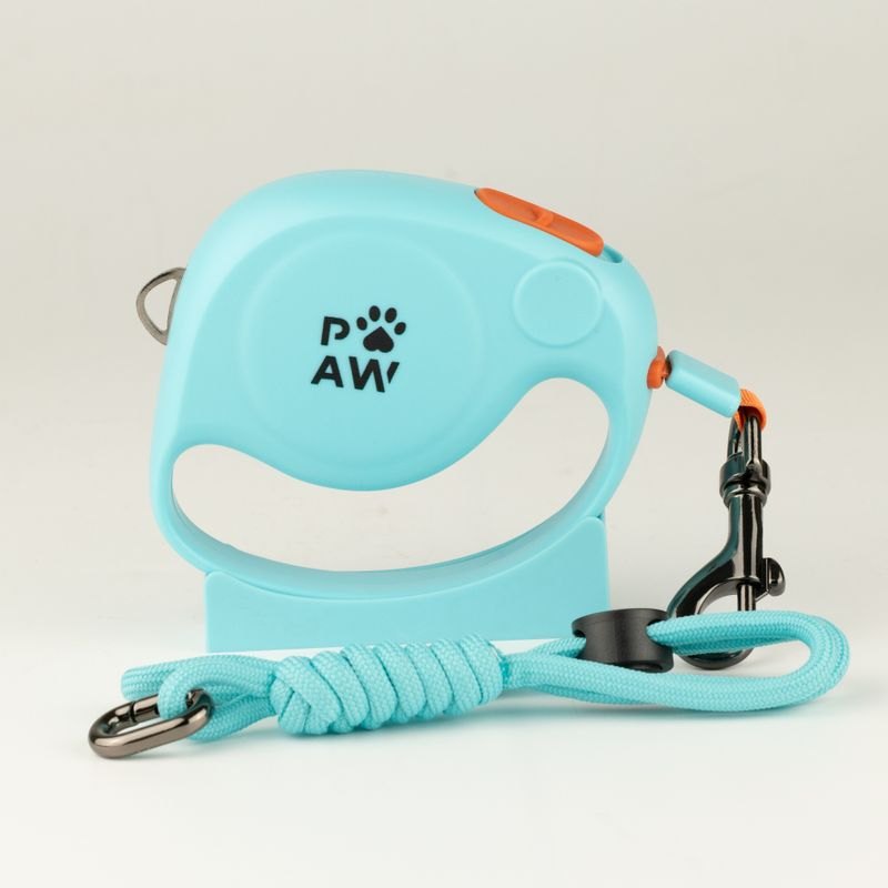 Paw Pet Leash - Elephant Strap Retractable Lead (Blue, 2m)1