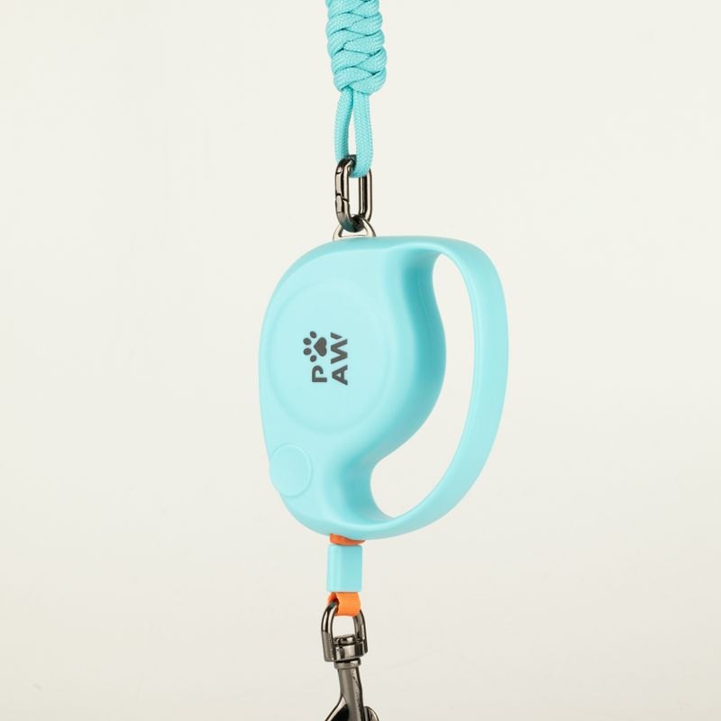 Paw Pet Leash - Elephant Strap Retractable Lead (Blue, 2m)3