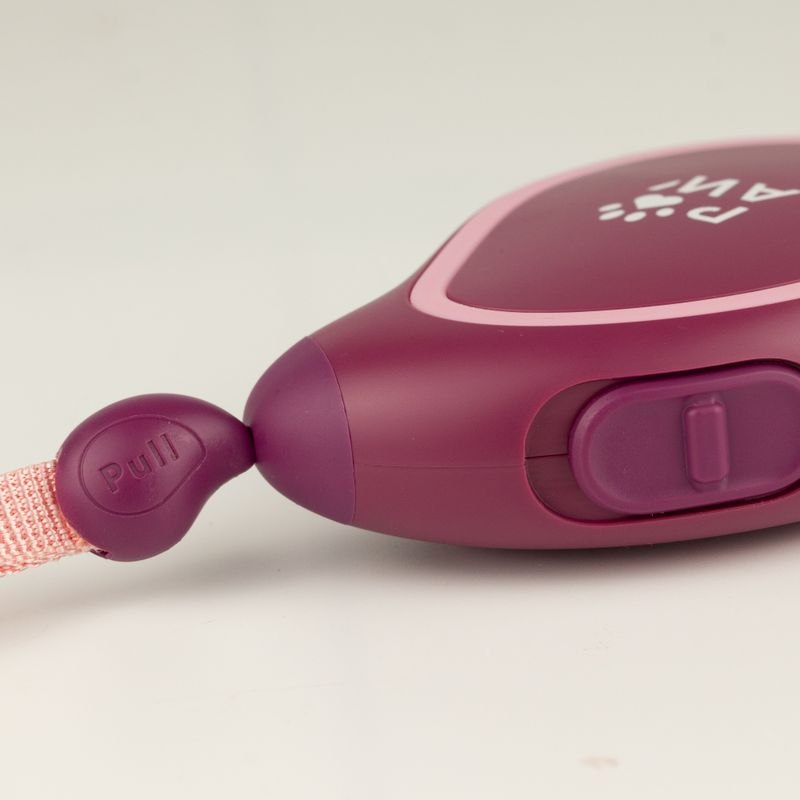 Paw Pet Leash - Mini Mango Retractable Lead (Plum, 3m)1