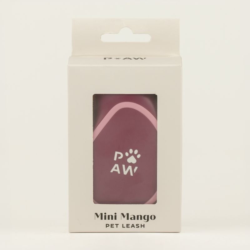 Paw Pet Leash - Mini Mango Retractable Lead (Plum, 3m)4