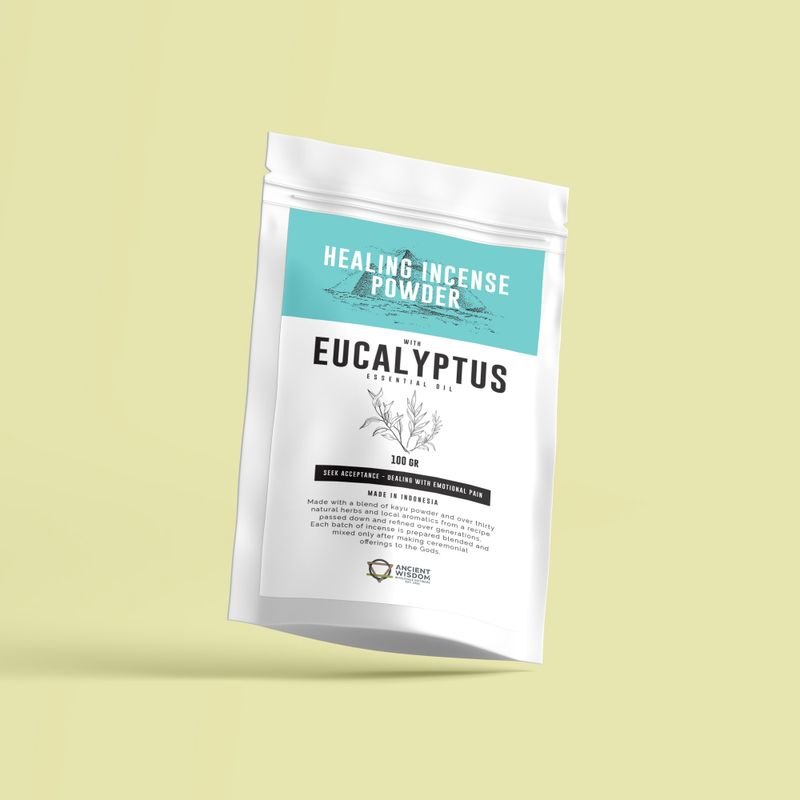 Healing Incense Powder - Eucalyptus (100g)1