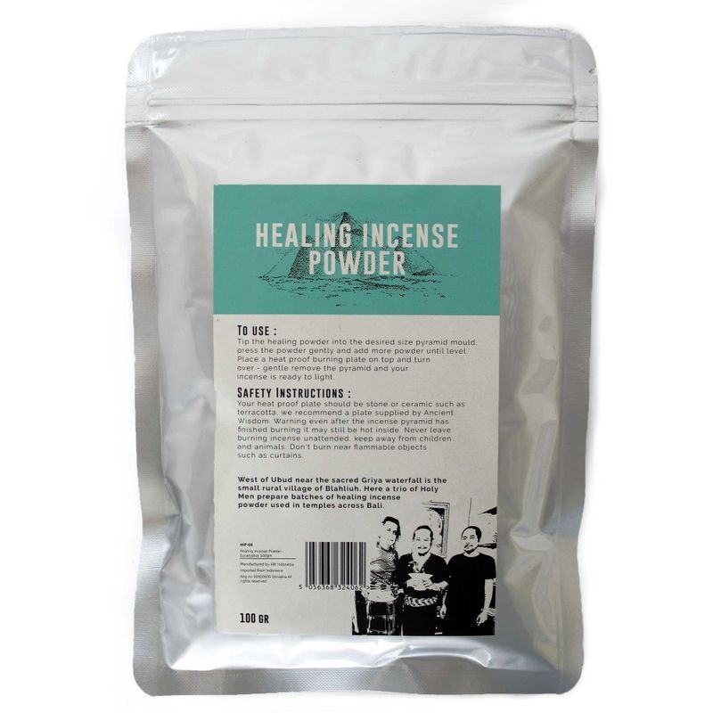 Healing Incense Powder - Eucalyptus (100g)2