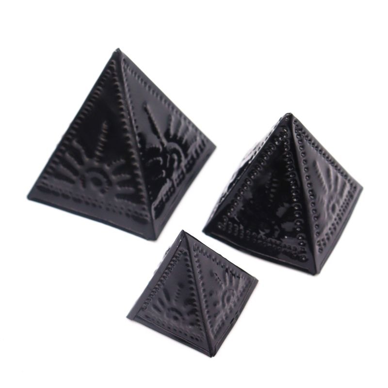 Incense Powder Pyramid Mould Set - Black (Pack of 3)3