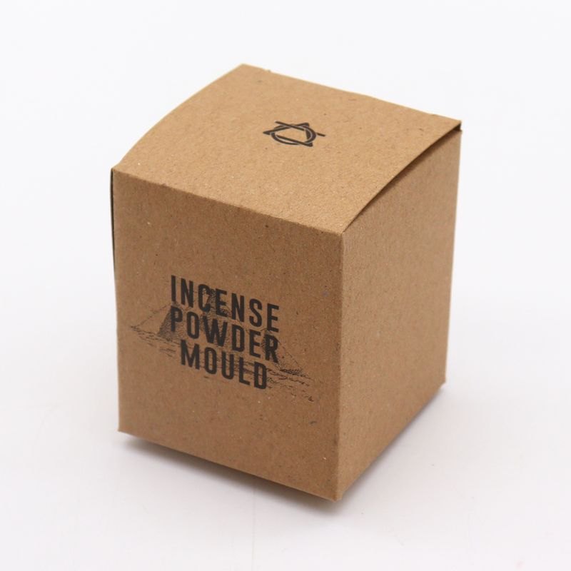 Incense Powder Pyramid Mould Set - Orange & Brown (Pack of 3)4