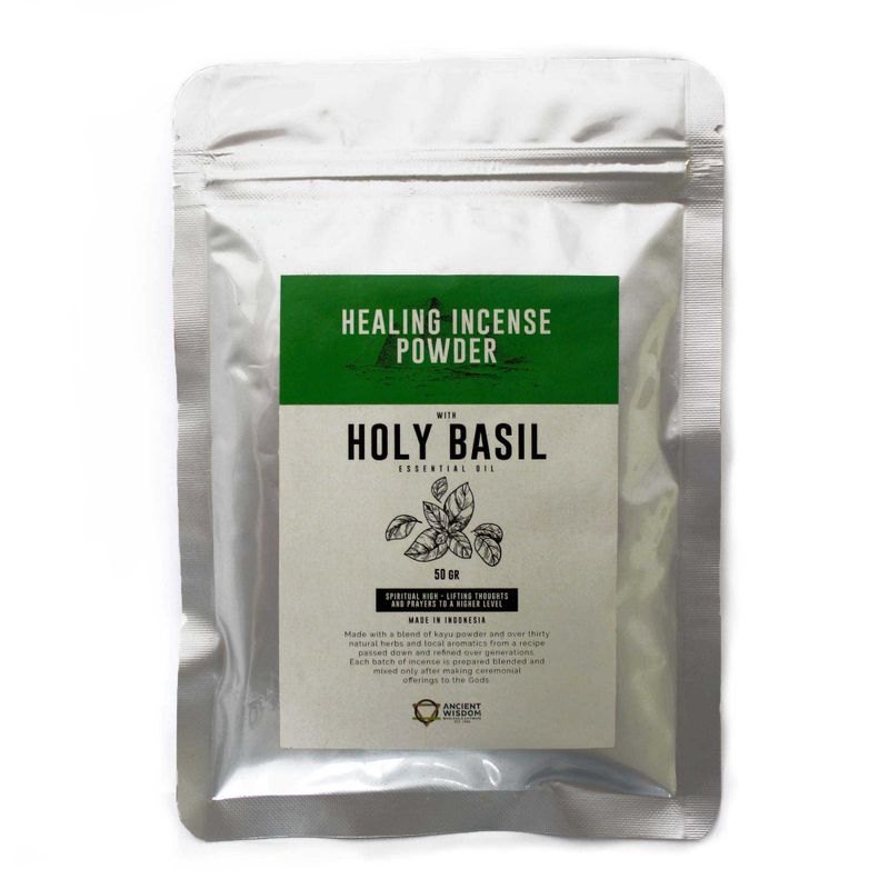 Healing Incense Powder - Holy Basil (50g)