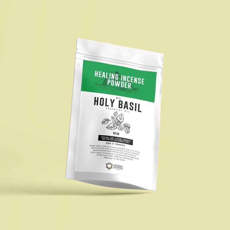 Healing Incense Powder - Holy Basil (50g)1