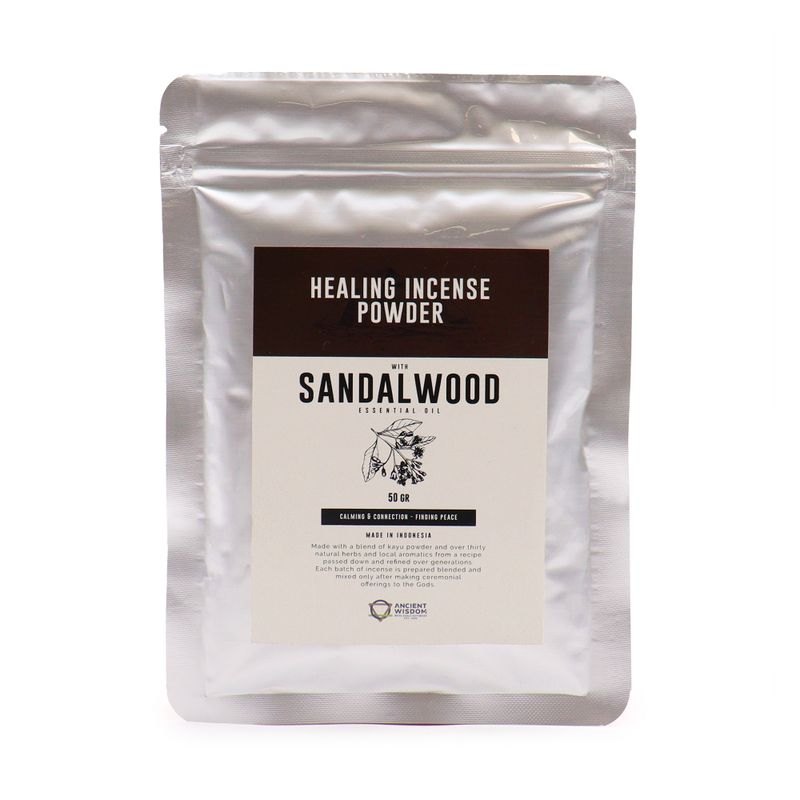 Healing Incense Powder - Sandalwood (50g)