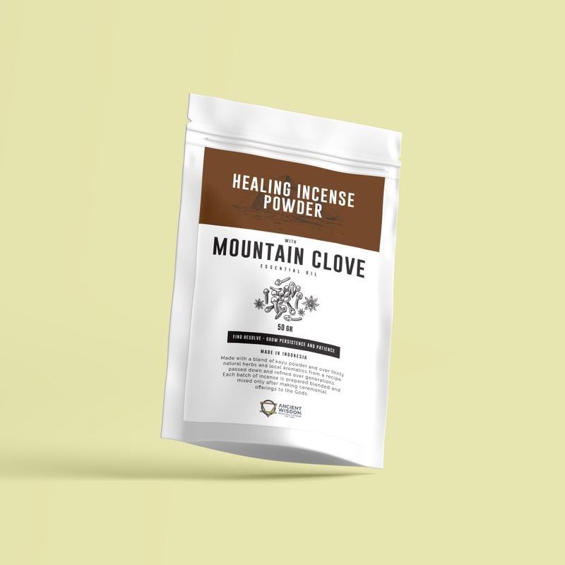Healing Incense Powder - Mountain Clove (50g)1