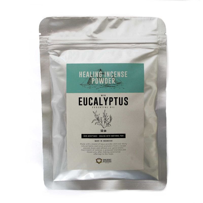 Healing Incense Powder - Eucalyptus (50g)