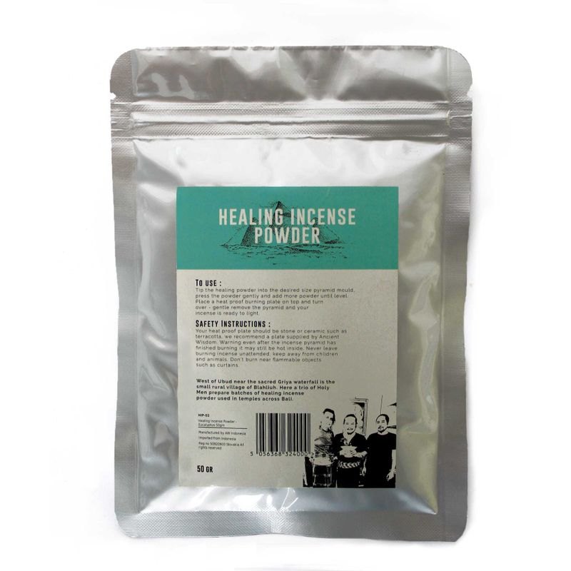 Healing Incense Powder - Eucalyptus (50g)2