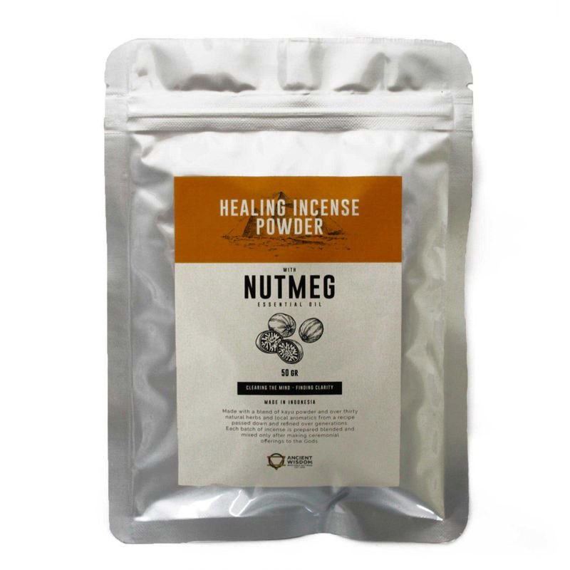 Healing Incense Powder - Nutmeg (50g)