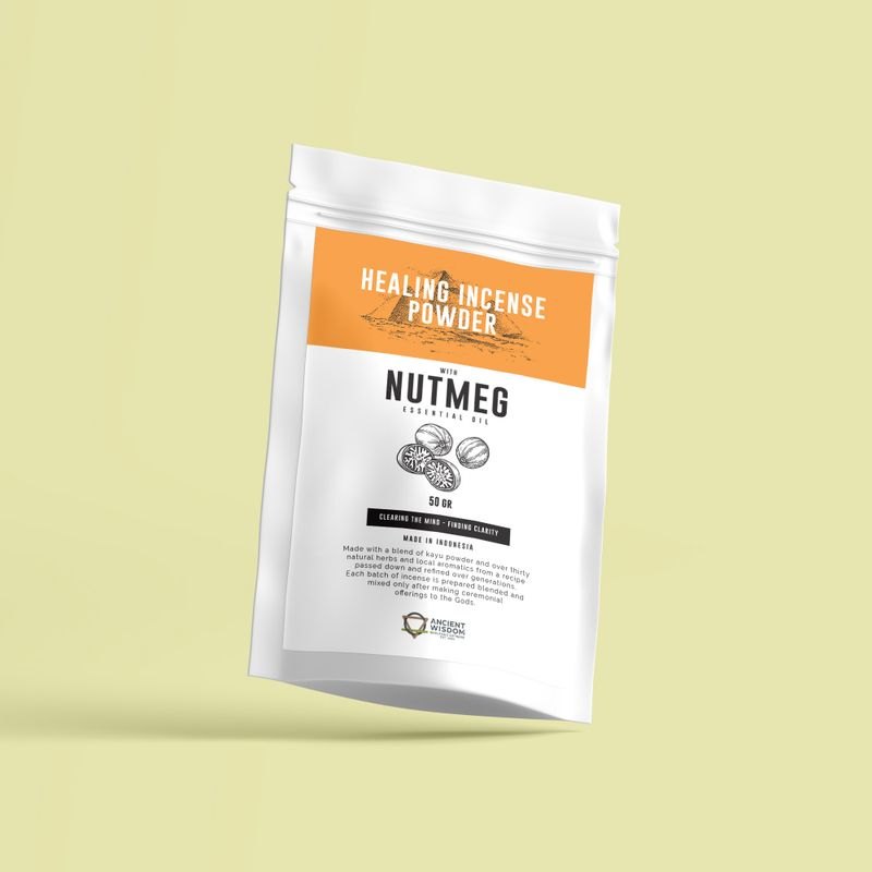 Healing Incense Powder - Nutmeg (50g)1